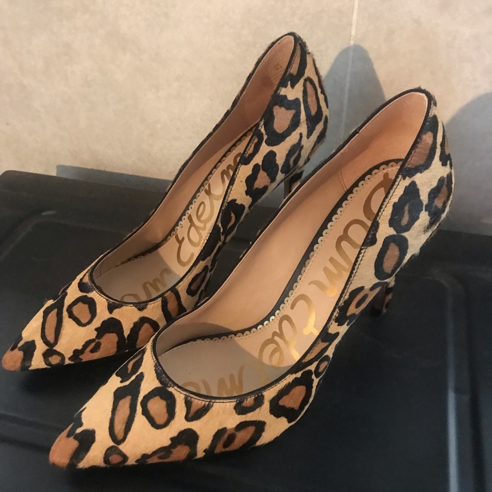 Sam Edelman leopard pumps